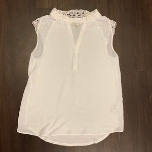 LC Lauren Conrad White Tank